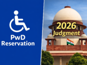 PwD reservation in unreserved category Supreme Court judgment India
