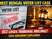 West Bengal voter list case tribunal restores candidate 2026 judgment