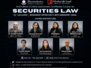 Securities Law Certificate Course 2026