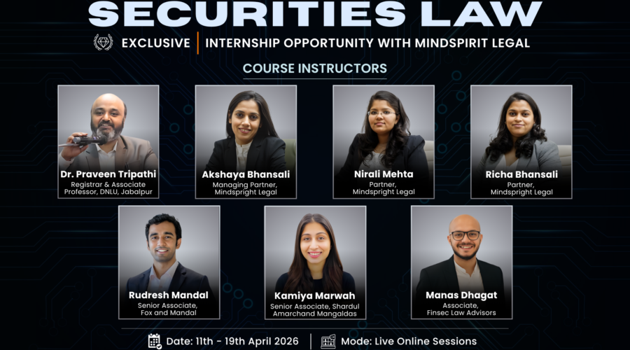 Securities Law Certificate Course 2026